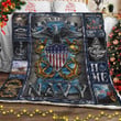 The Sea Is Ours Us Navy Gs-Cl-Dt1501 Fleece Blanket
