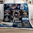 U.S. Navy Proud Sofa Throw Blanket