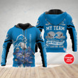 Detroit Lions Personalized All Over Printed 627