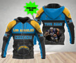 Los Angeles Chargers Personalized All Over Printed 554