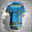 Los Angeles Chargers Shirt and Shorts BG96