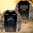 Los Angeles Chargers Personalized All Over Printed 391