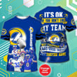 Los Angeles Rams Personalized All Over Printed 641