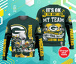 Green Bay Packers Personalized All Over Printed 639