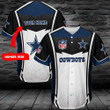 Dallas Cowboys Personalized Baseball Jersey 396