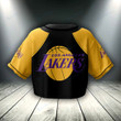 Los Angeles Lakers Crop Top Baseball Jersey 69