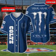 Indianapolis Colts Personalized Baseball Jersey BG185