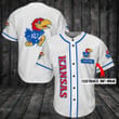 Kansas Jayhawks Personalized Baseball Jersey Shirt 79