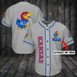 Kansas Jayhawks Personalized Baseball Jersey Shirt 79