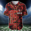 San Francisco 49ers Personalized Baseball Jersey BG215