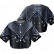 Dallas Cowboys Crop Top Baseball Jersey 119