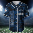 Dallas Cowboys Personalized Baseball Jersey BG226