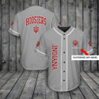 Indiana Hoosiers Personalized Baseball Jersey 374