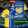 Los Angeles Rams Personalized Baseball Jersey 617