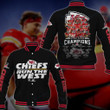 West Division Kansas City Chiefs Champions Baseball Jacket 103