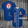 Texas Rangers Personalized Baseball Jersey Shirt 207