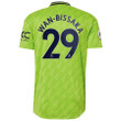 Aaron Wan-Bissaka #29 Manchester United 2022/23 Third Player Men Jersey - Neon Green