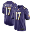 Devon Williams Baltimore Ravens Player Game Jersey - Purple
