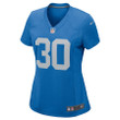Jamaal Williams Detroit Lions Women's Player Game Jersey - Blue