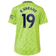 Raphael Varane #19 Manchester United Women's 2022/23 Third Player Jersey - Neon Green