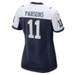 Micah Parsons #11 Dallas Cowboys Women's Alternate Game Jersey - Navy