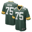 Sean Rhyan #75 Green Bay Packers Game Player Jersey - Green
