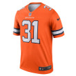 Justin Simmons #31 Denver Broncos Alternate Legend Jersey - Orange