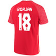 Canada National Team 2022 Qatar World Cup Milan Borjan #18 Red Home Men Jersey - New