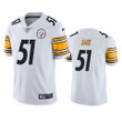Myles Jack #51 Pittsburgh Steelers White Vapor Limited Jersey