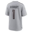 Kyler Murray #1 Arizona Cardinals Atmosphere Fashion Game Jersey - Gray
