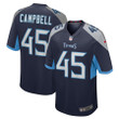 Chance Campbell Tennessee Titans Player Game Jersey - Navy