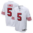 Trey Lance San Francisco 49ers Alternate Game Jersey - White