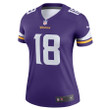 Justin Jefferson #18 Minnesota Vikings Women's Legend Jersey - Purple