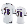Alejandro Villanueva #78 Baltimore Ravens White Vapor Limited Jersey