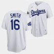 Los Angeles Dodgers Will Smith White Jersey #16 2022 All-Star Uniform