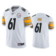 Mason Cole #61 Pittsburgh Steelers White Vapor Limited Jersey
