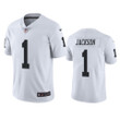 Las Vegas Raiders DeSean Jackson #1 White Vapor Limited Jersey