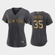 Women's New York Yankees #35 Clay Holmes 2022 All-Star Game Charcoal Jersey