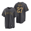 Los Angeles Angels Mike Trout Charcoal 2022 All-Star Game Jersey