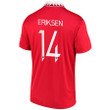 Eriksen #14 Manchester United 2022/23 Home Champion League Jersey - Red