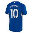 Gordon #10 Everton 2022/23 Home Player Men Jersey - Blue