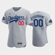 Los Angeles Dodgers Custom Alternate Gray 2022 All-Star Game Jersey