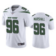 Jonathan Marshall #96 New York Jets White Vapor Limited Jersey