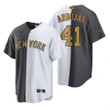New York Yankees Miguel Andujar Split White Charcoal 2022 All-Star Game Jersey