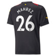 Mahrez #26 Manchester City Men 2022/23 Away Jersey - Black
