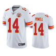 Cornell Powell #14 Kansas City Chiefs White Vapor Limited Jersey