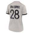 Dina Ebimbe #28 Paris Saint-Germain Women 2022/23 Away Jersey - Black