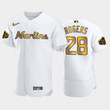 Miami Marlins Trevor Rogers #28 White Gold 2022 All-Star Game Jersey