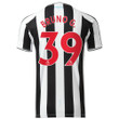 Bruno G. #39 Newcastle United Men 2022/23 Home Jersey - Black White