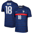 France National Team 2022 Qatar World Cup Lucas Digne #18 Black Home Men Jersey